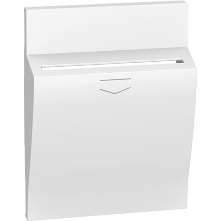 Лицевая панель выключателя карточного 3 модуля Цвет Белый Bticino серия Living Now KW22 купити