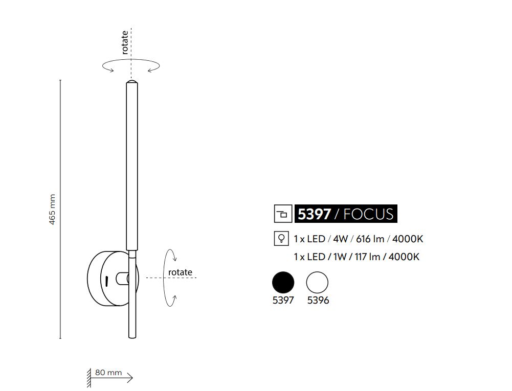 Декоративна підсвітка TK LIGHTING 5397 FOCUS (28400) купити
