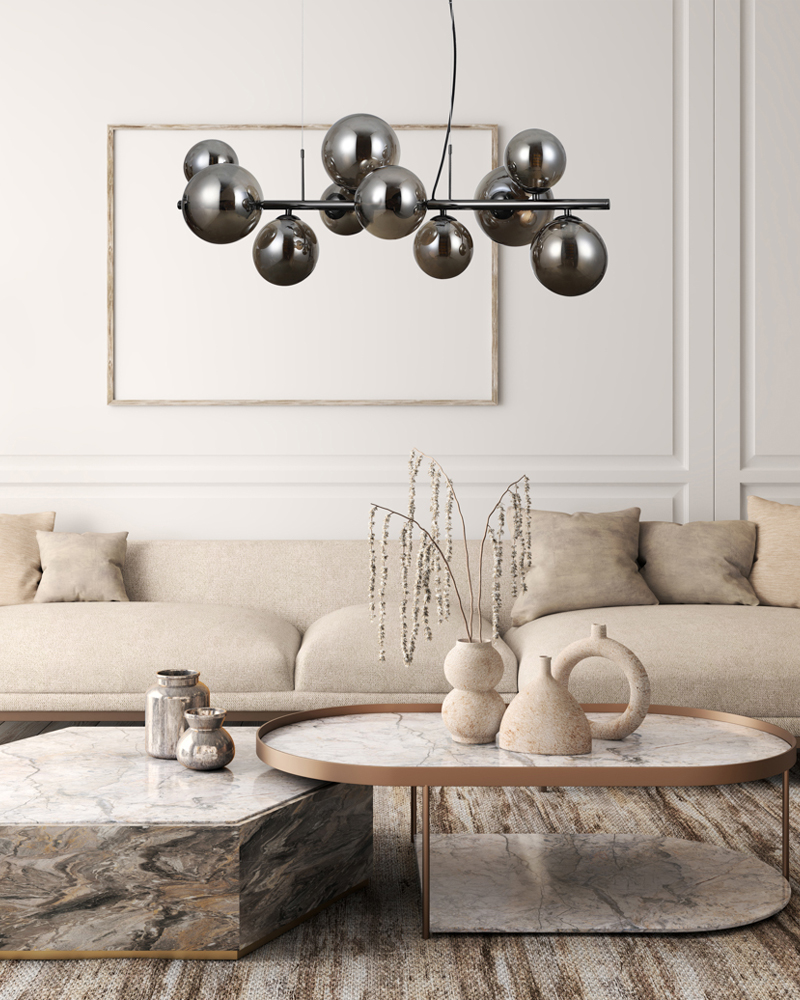 Люстра підвісна ITALUX PND-406007-10A-BCR Canello купити