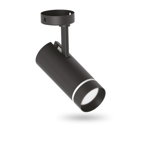 Накладной поворотный светодиодный светильник Feron AL556 черный (40108) купити