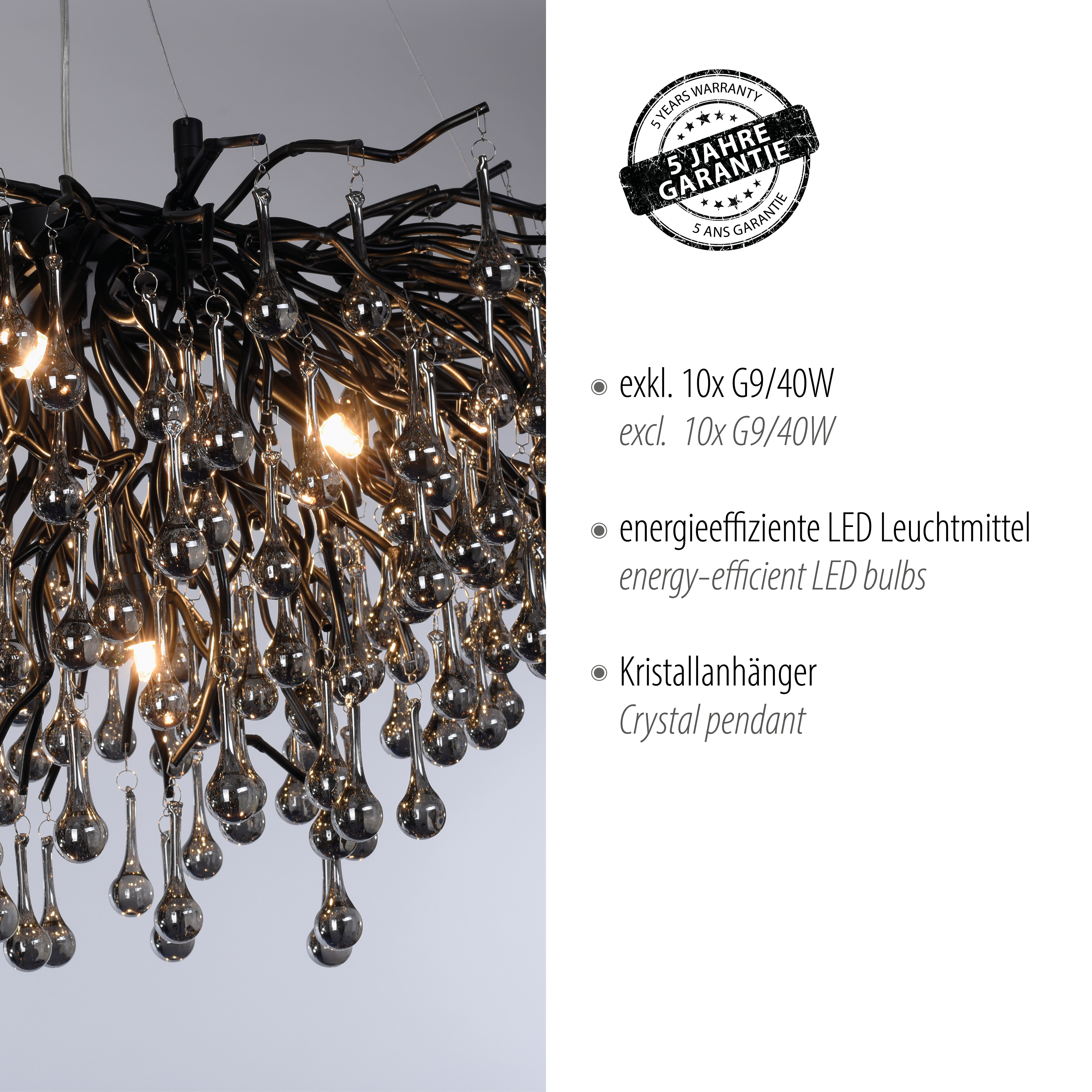 Підвісний світильник Zuma Line 2192-18 ICICLE купити