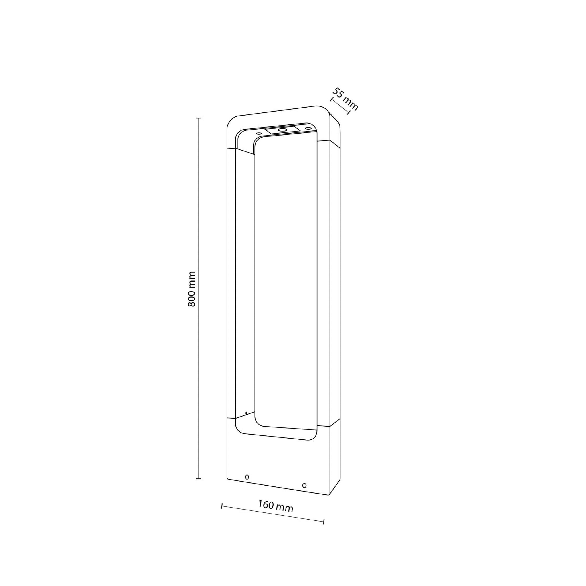 Вуличний світильник TK LIGHTING 19001 ARIUS IP54 (33480) купити
