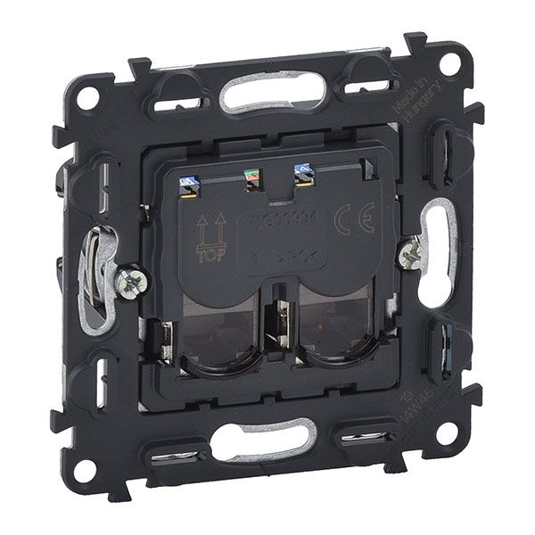 Механизм розетки двойной RJ45 Кат.6 STP, Valena LIFE/ALLURE (753047) купити