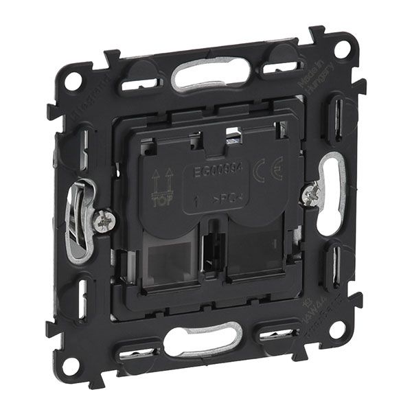 Механизм розетки RJ11+RJ45 Кат.6 UTP, Valena LIFE/ALLURE (753032) купити