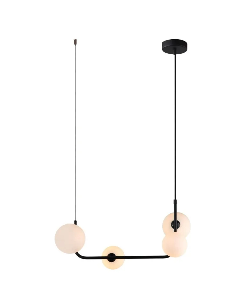 Люстра підвісна ITALUX MDM-4123/4 BK Ferrand купити