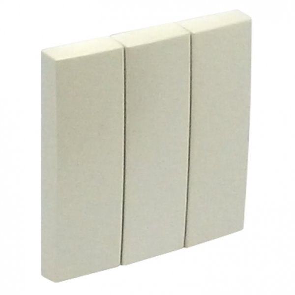 Клавіша вимикача 3 кл. LOGUS металік перламутровий (90661 TPE) купити