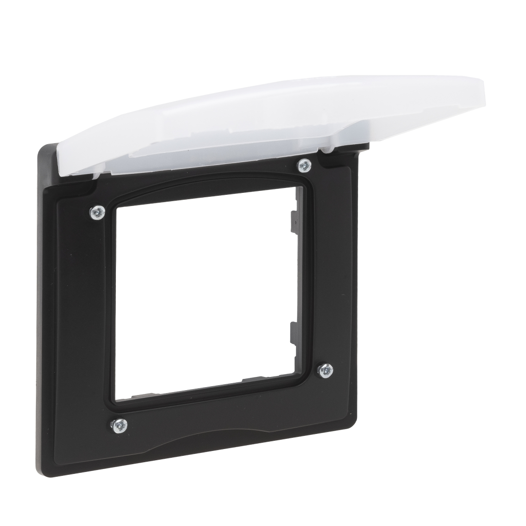 Рамка 1-місна IP44 Legrand 863596 NILOE STEP Чорний купити