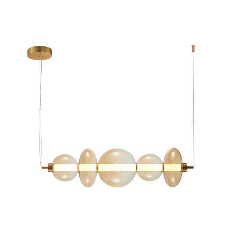 Люстра підвісна ITALUX PND-24352-40W-AB-AMB Sonte купити