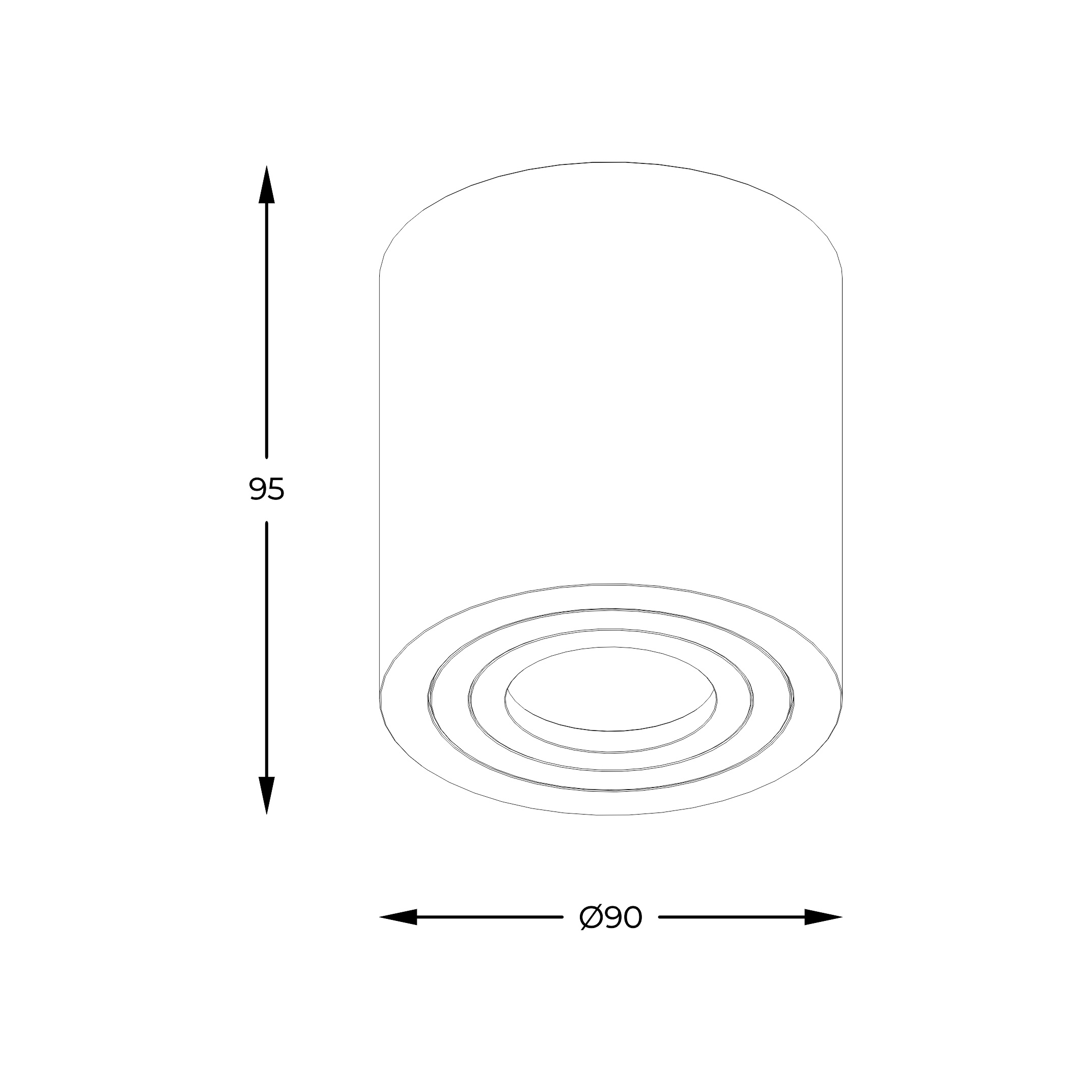 Точковий світильник Zuma Line ACGU10-159-N RONDIP купити