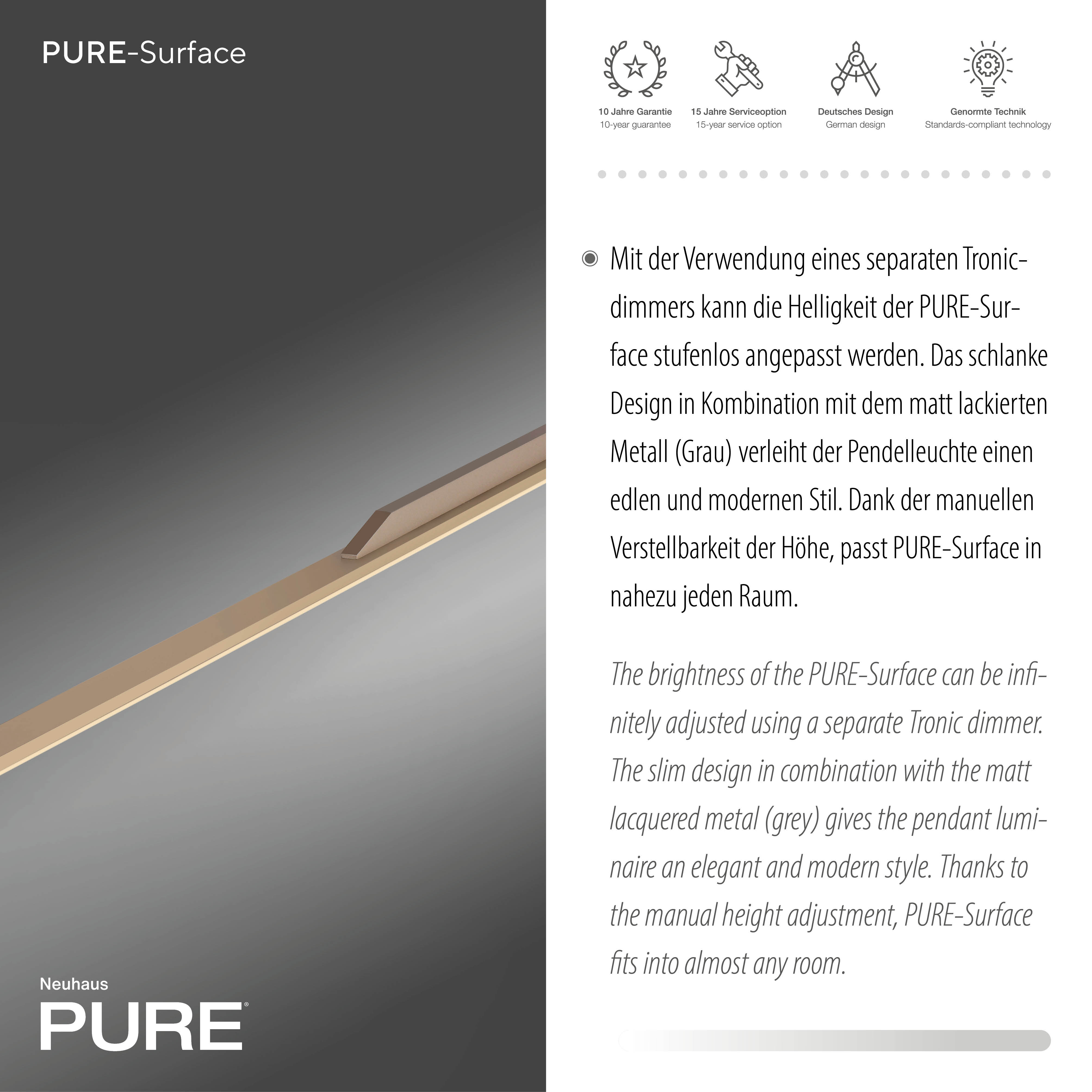 Підвісний світильник Zuma Line 2302-97 PURE SURFACE купити