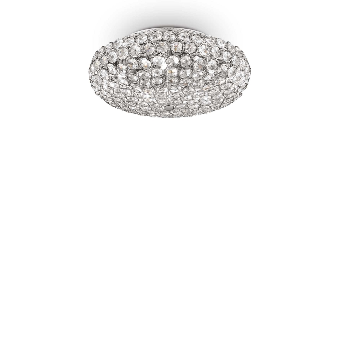 Потолочный светильник Ideal Lux KING PL5 CROMO (075419) купити