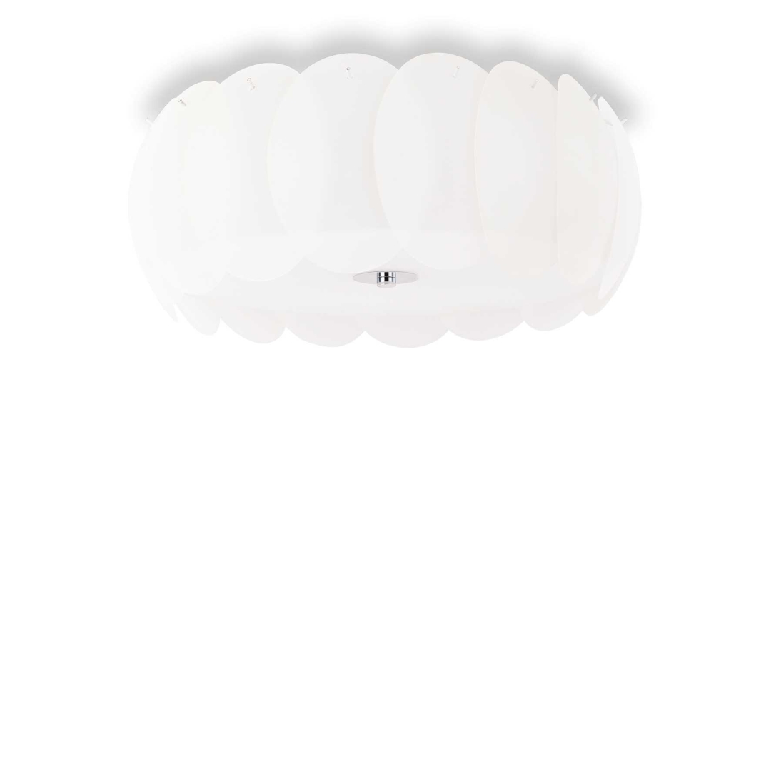 Потолочный светильник Ideal Lux OVALINO PL8 BIANCO (094014) купити