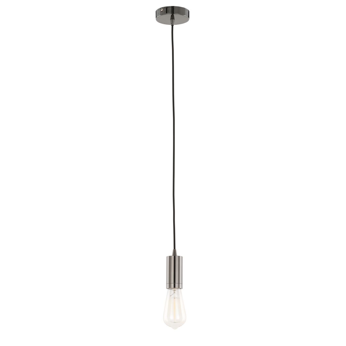Подвесной светильник ITALUX DS-M-038 SHINY BLACK Moderna купити