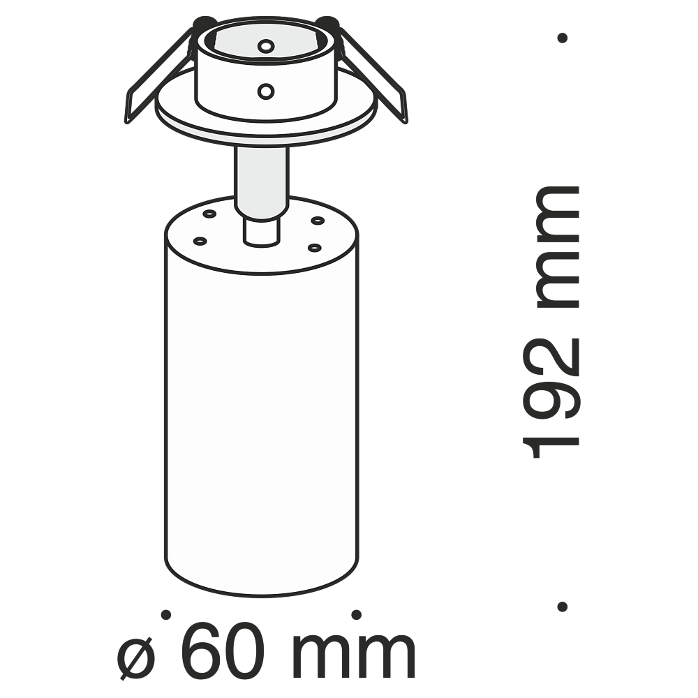 Светильник точечный Maytoni Focus C018CL-01W (17566) купити