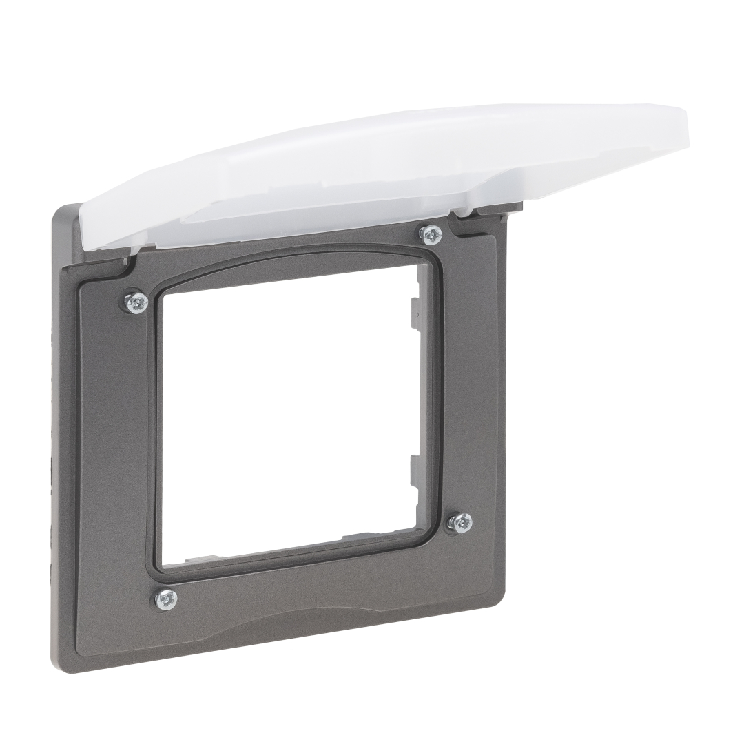 Рамка 1-місна IP44 Legrand 863496 NILOE STEP Сталь купити