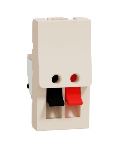 АУДИО-розетка, Unica New NU348744 бежевый купити