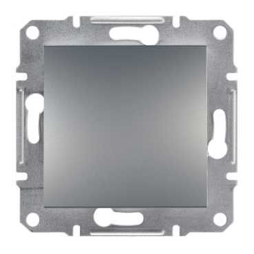 Одноклавишный кнопочный выключатель самозажимной, сталь (EPH0700162) купить