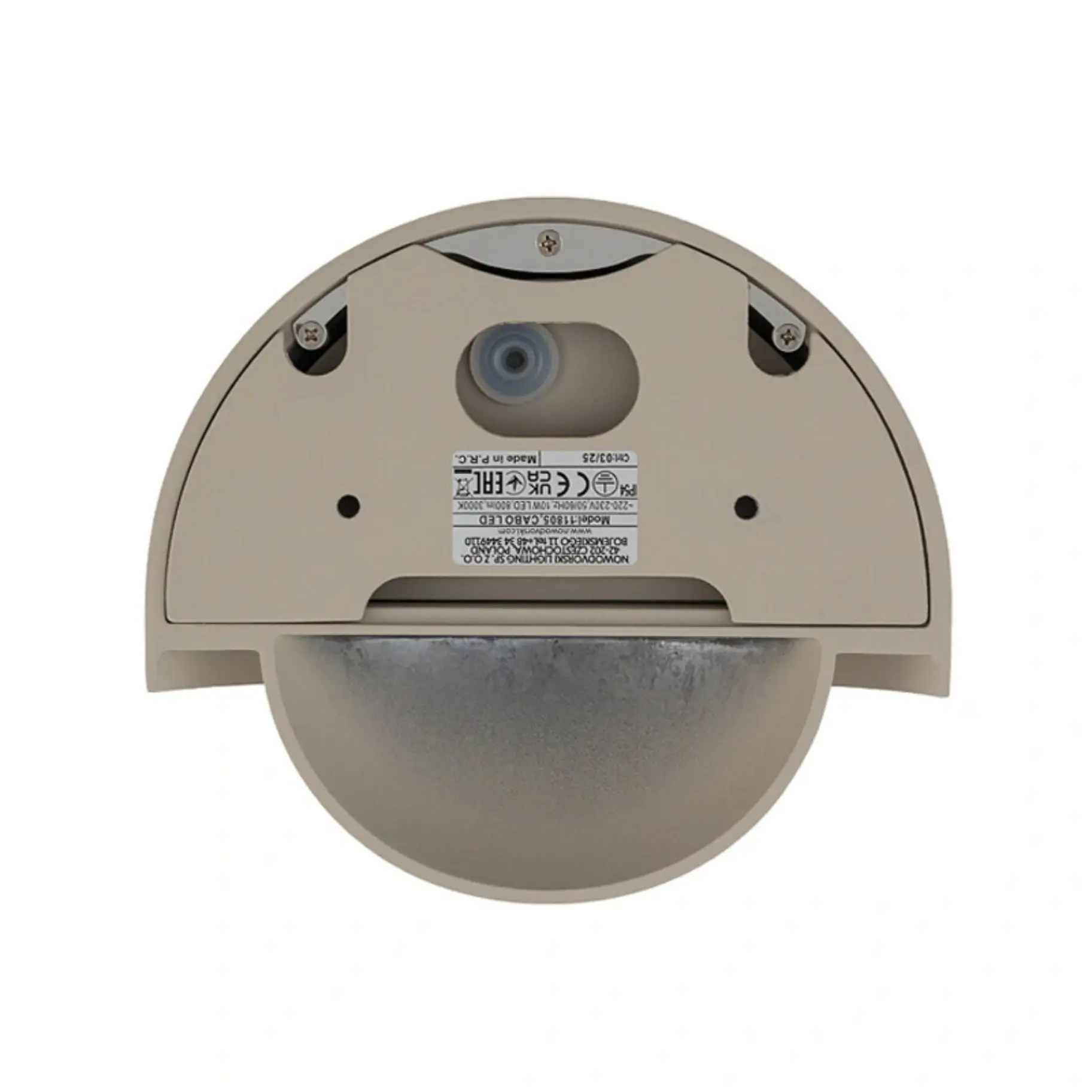 Вуличний світильник Nowodvorski 11805 Cabo LED 1x10W 3000K 900Lm IP54 пісочний купити