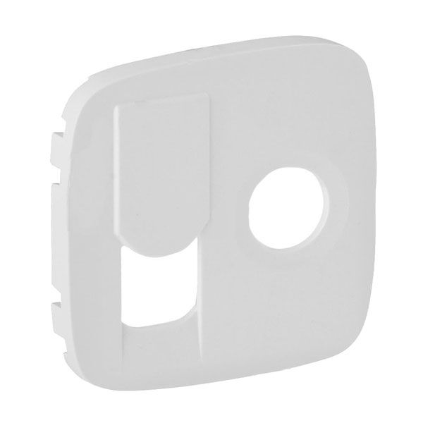 Панель лицевая розетки TV + RJ45, белый, Valena ALLURE (754835) купити