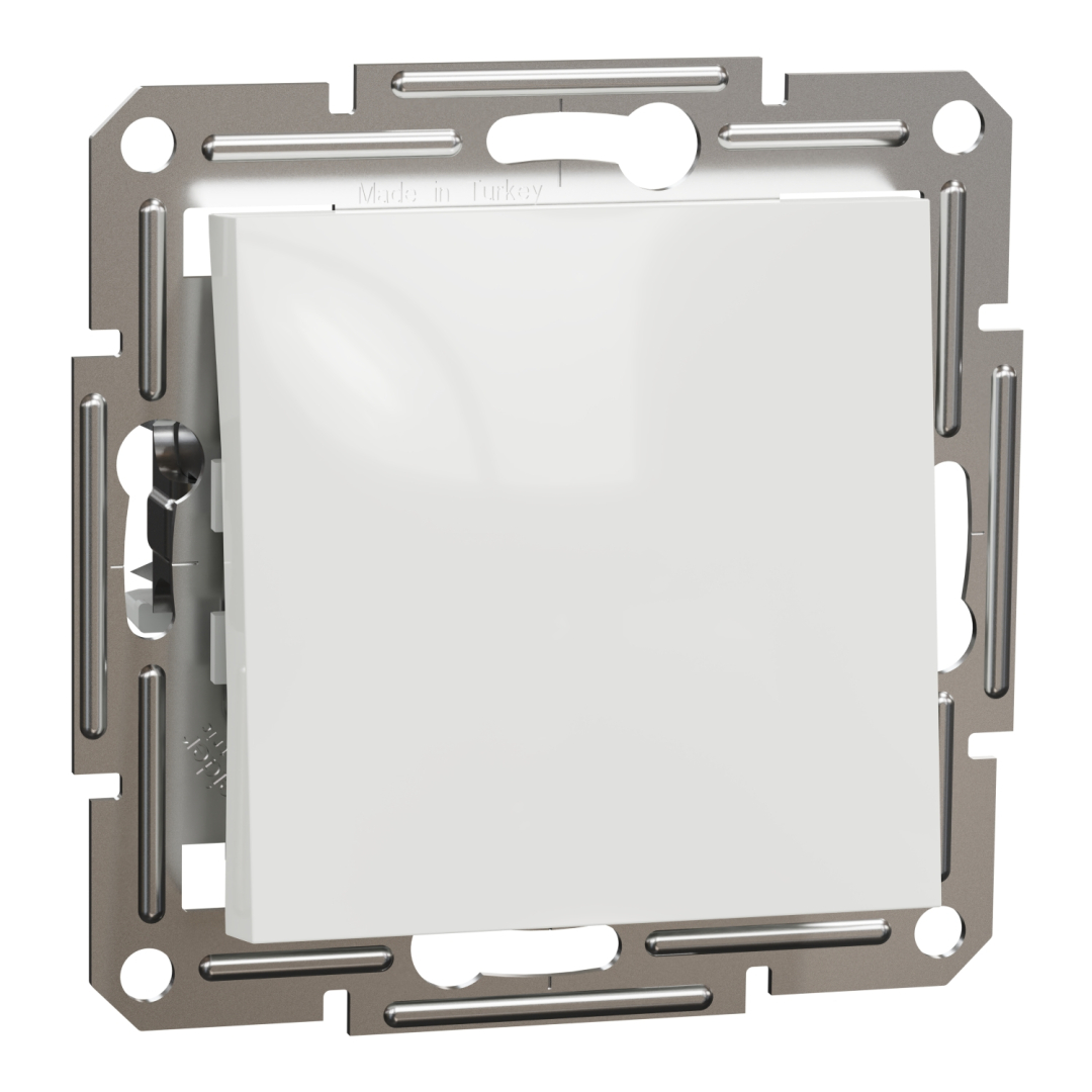 Вимикач кнопковий 1-кл. для серії Asfora Schneider Electric EPH0770121 білий без рамки купити