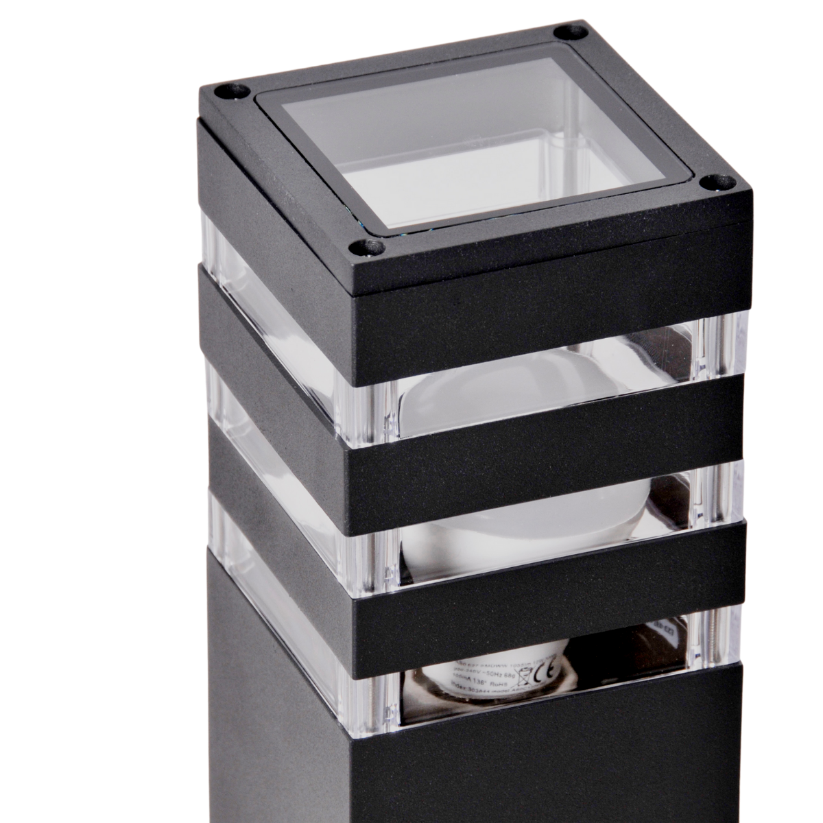 Вуличний світильник Goldlux 316172 Teksas E27 12W IP44 купити