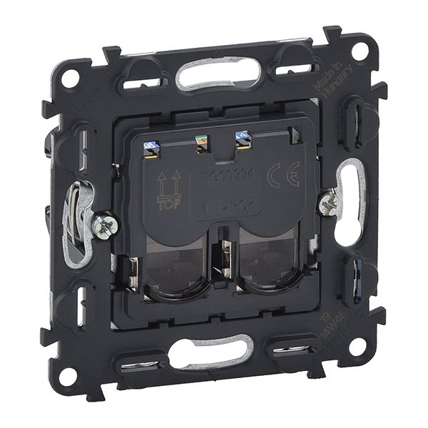 Механизм розетки двойной RJ45 Кат.6 UTP, Valena LIFE/ALLURE (753043) купити