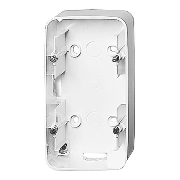 Коробка для накладного монтажа, 2 поста, белый, Valena ALLURE (755552) купити