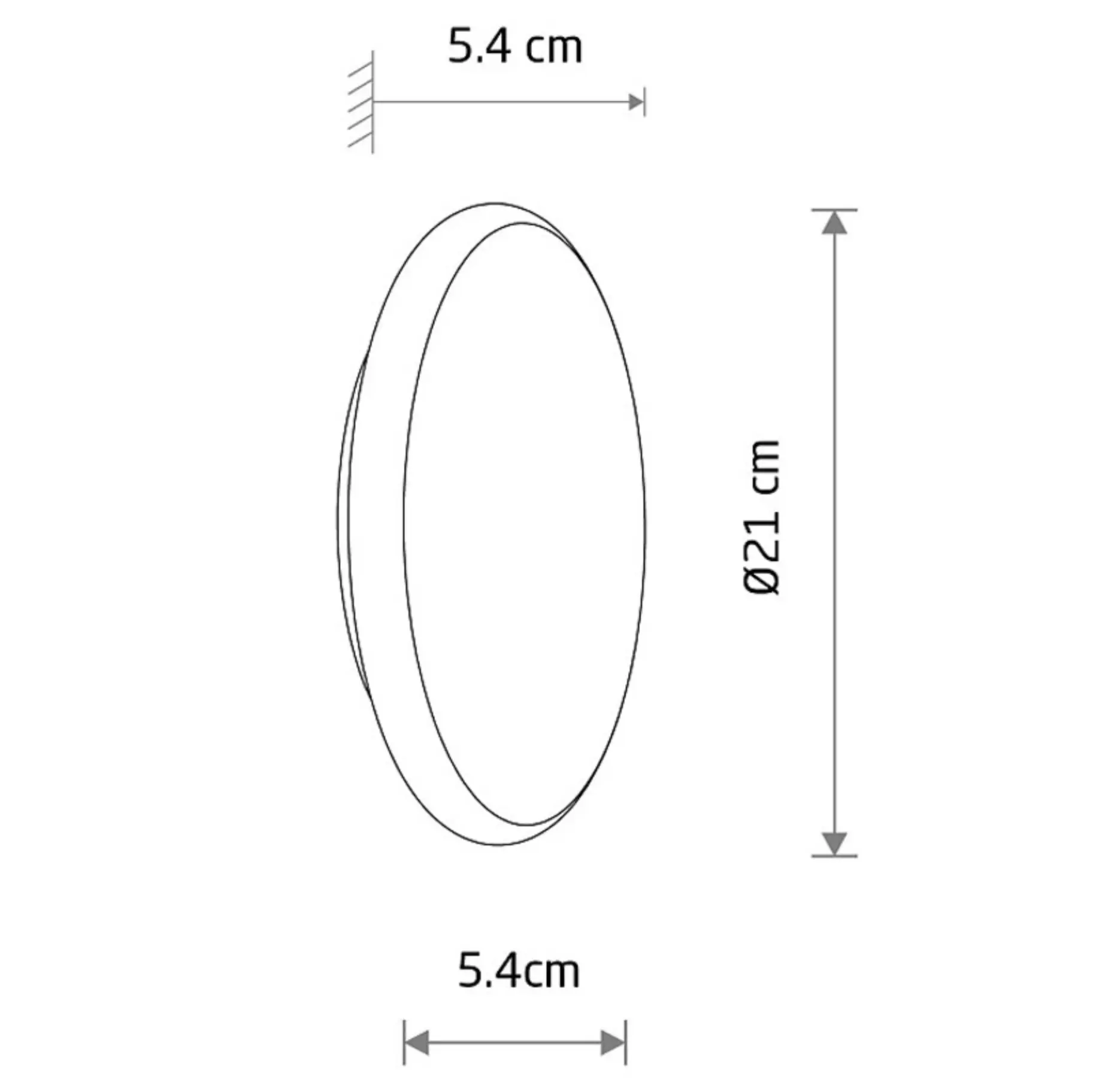 Бра для ванної Nowodvorski 11941 Astra LED 1x8W 3000K 180Lm IP65 мідний купити