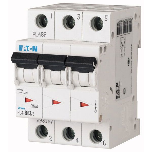 Автоматический выключатель Eaton PL4-C10/3 (293159) купить