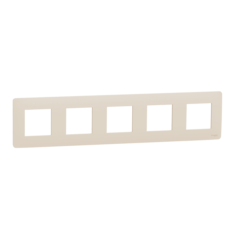 Рамка 5-постовая, UNICA STUDIO NU201044 бежевый купити