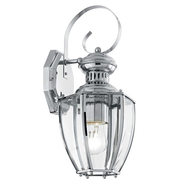 Уличный светильник Ideal Lux NORMA AP1 BIG CROMO купити