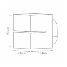 Настенный светильник Feron AL8000 белый (40160) купити