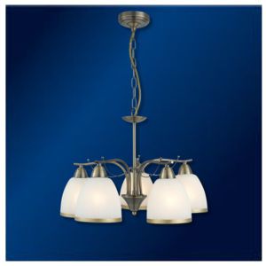 Люстра Searchlight 5585-5AB Brahama купити