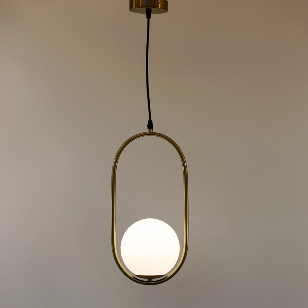 Підвісний світильник Friendlylight  Hoop A Brass FL3022 купити