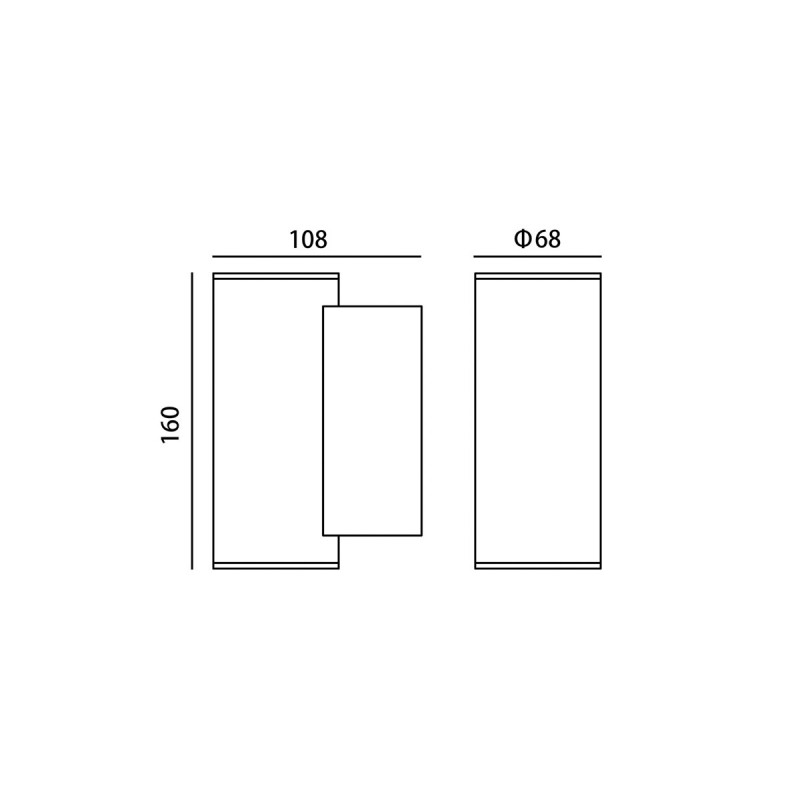 Вуличний світильник ITALUX OWL-2026A-1-GU10 Lenta купити