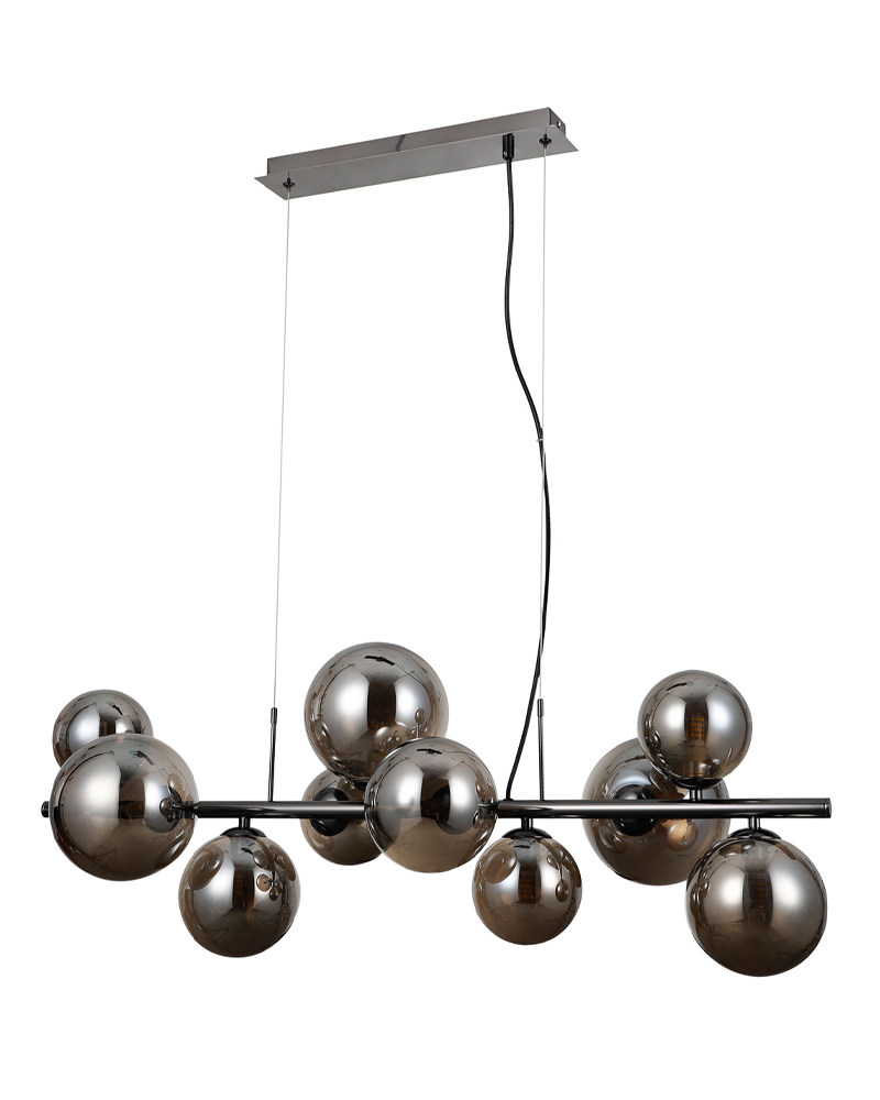 Люстра підвісна ITALUX PND-406007-10A-BCR Canello купити