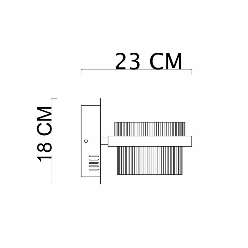 Бра ITALUX WL-77362-9W-GD Tiara купити