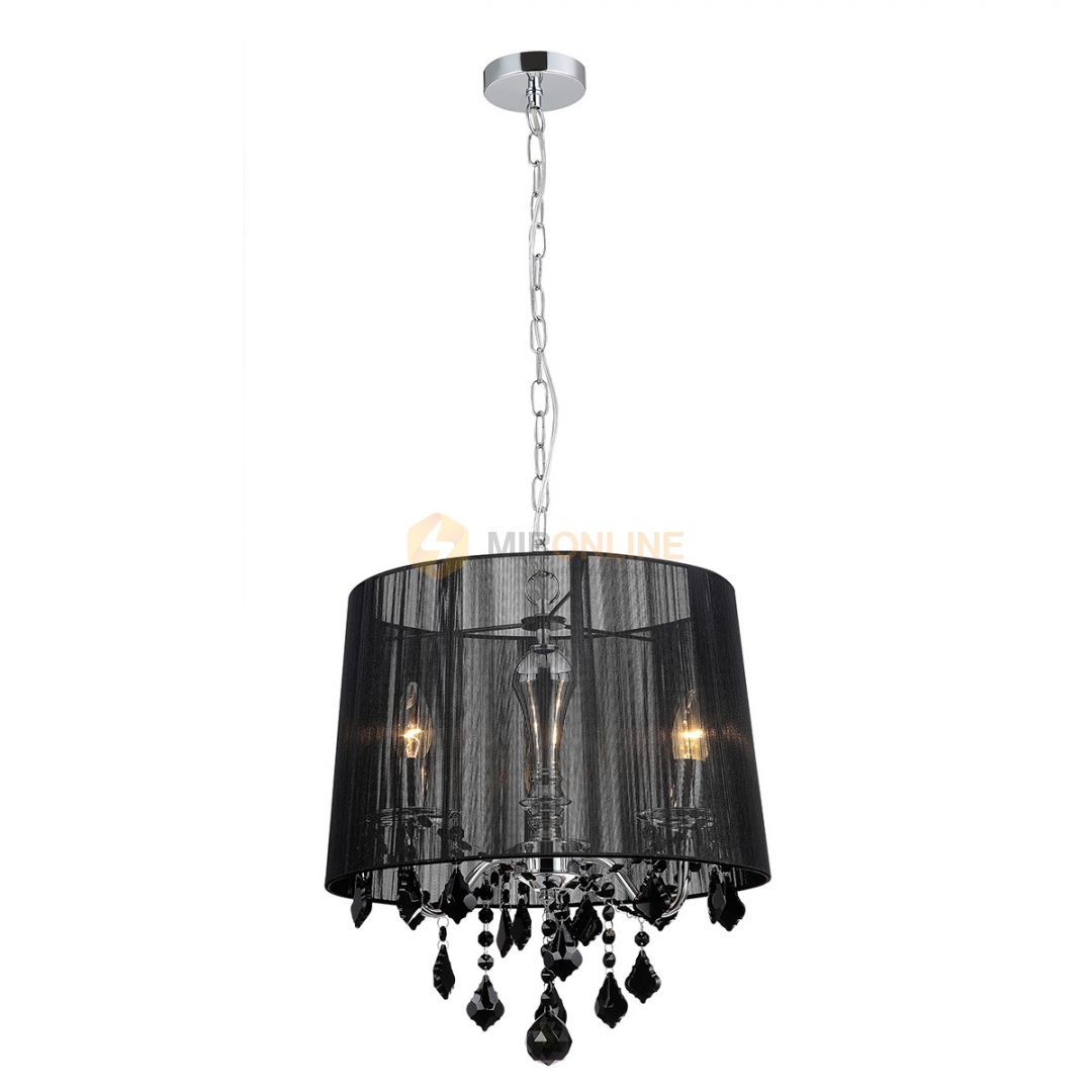 Люстра ITALUX MDM-2572/3 BK Cornelia купити