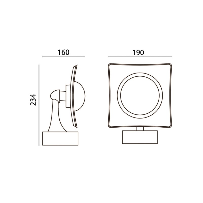 Вуличний світильник ITALUX OWL-6950-3K Isola купити