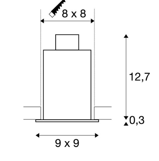 Точковий світильник SLV 115511 KADUX купити