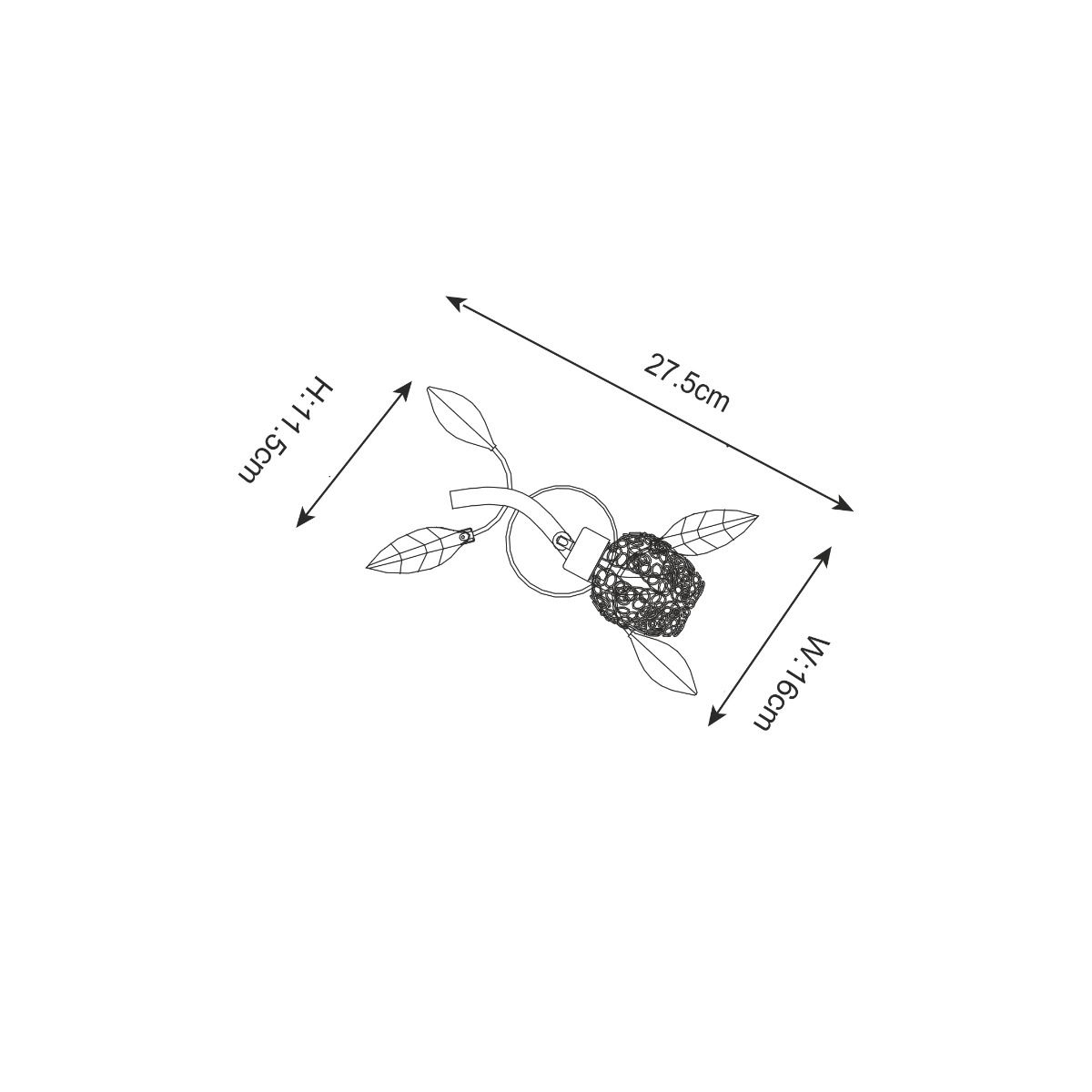 Бра ZUMA LINE GUARAN G916006-1R купити