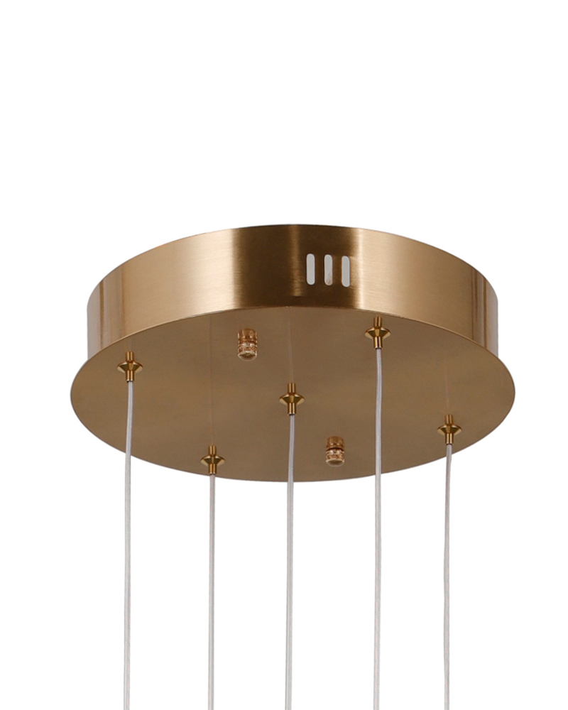 Люстра підвісна ITALUX PND-34362-5-HBR-OPAL Ganti купити