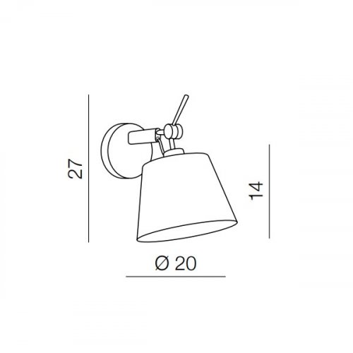 Бра Azzardo AZ1565 Zyta купити