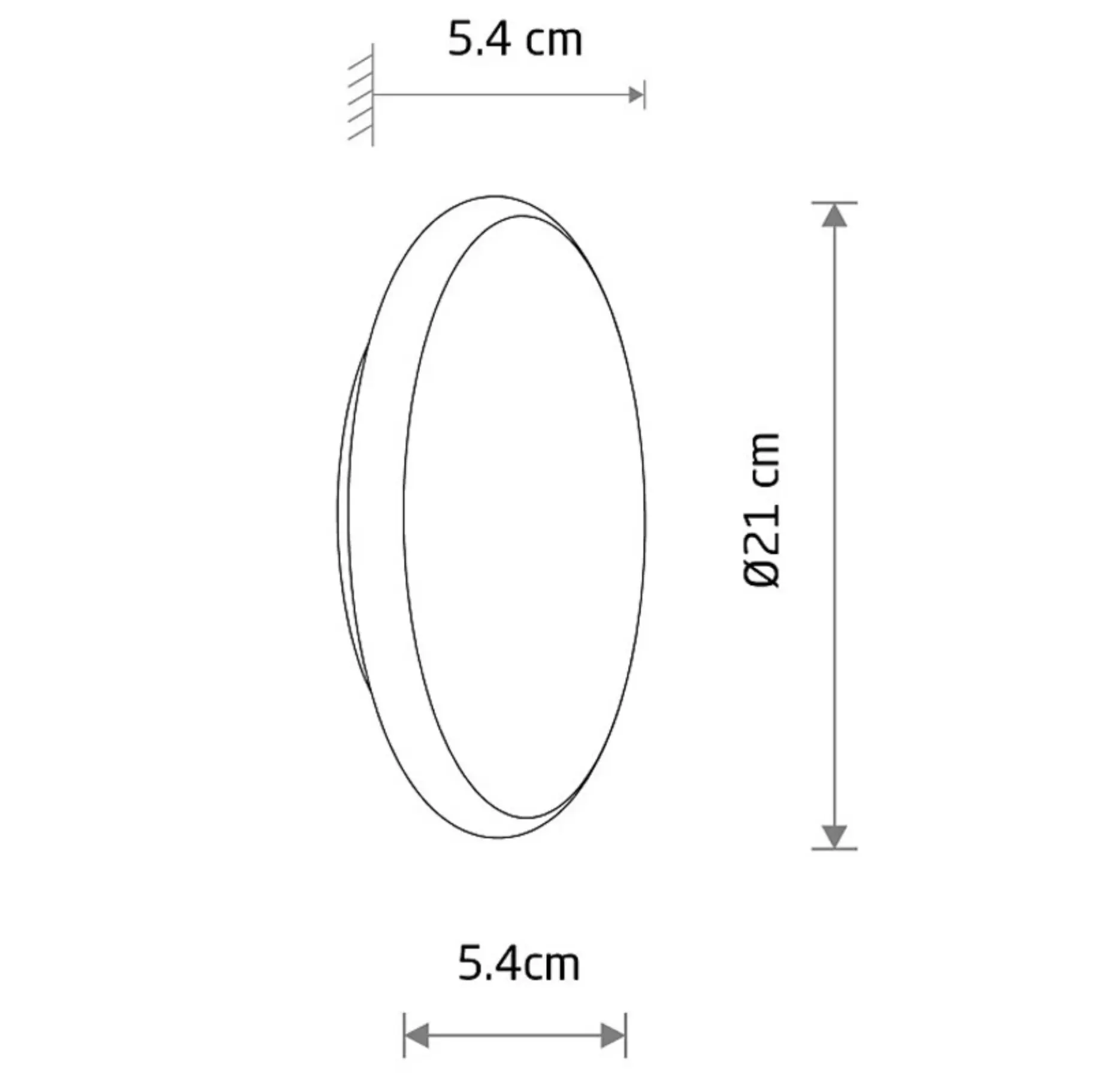 Бра для ванної Nowodvorski 11942 Astra LED 1x8W 3000K 180Lm IP65 золотий купити