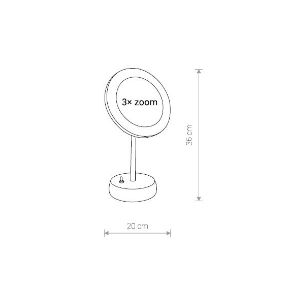 Светильник Nowodvorski 9504 MAKEUP LED купити