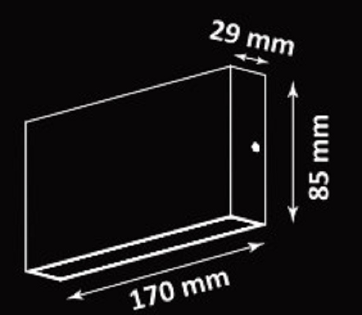 Вуличний світильник Goldlux 315694 Chicago Led 11W IP44 купити
