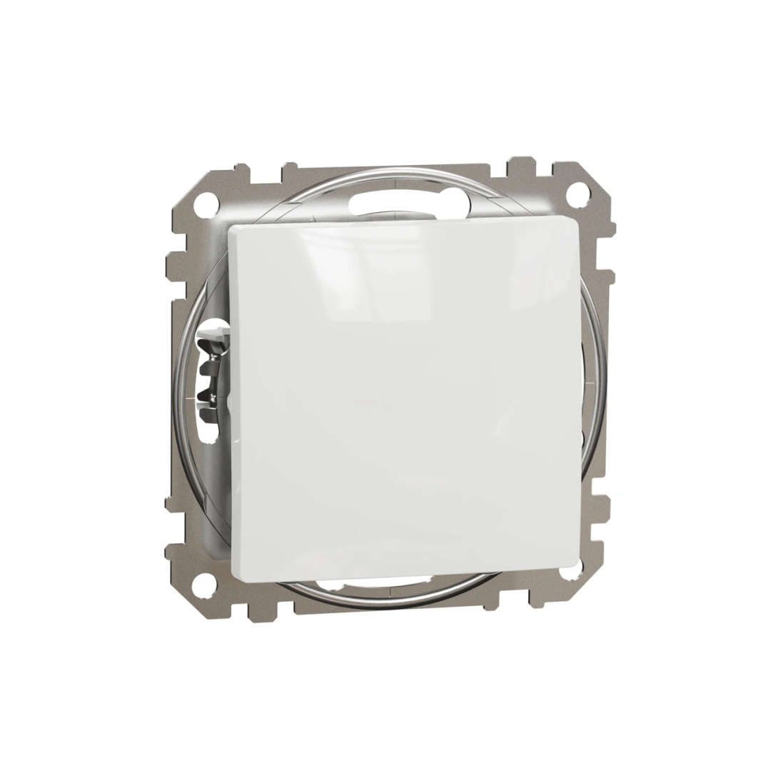 Кнопочный вимикач 1-кл Schneider Sedna Design SDD111111 Білий купити