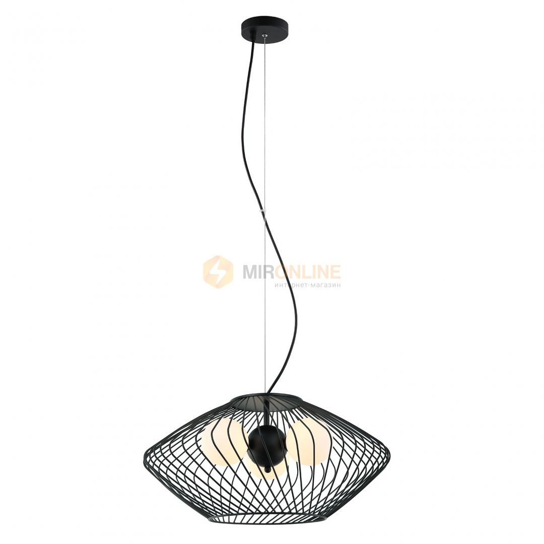 Подвесной светильник ITALUX MDM-3845-3 BK Zeno купити
