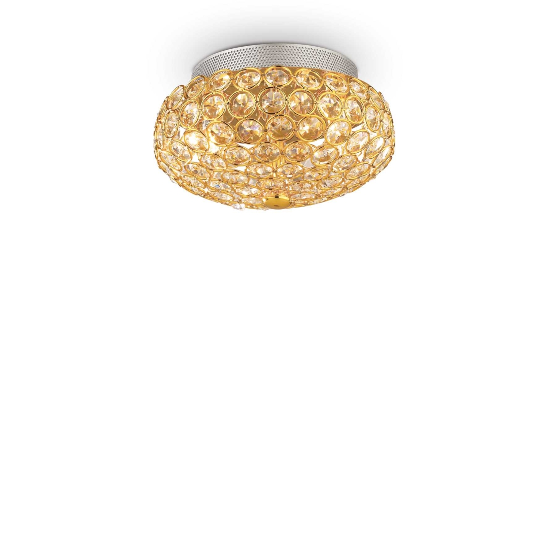 Потолочный светильник Ideal Lux KING PL3 ORO (075402) купити