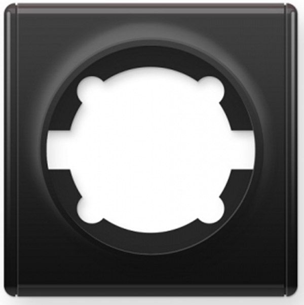 Рамка на 1 прилад OneKeyElectro, колір чорний (OKE300104) купити